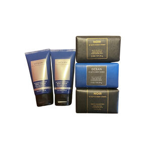 Bath & Body Works Men’s Collection 5-Piece Bundle – Ocean & Noir (NEW)
